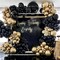 100pcs Metallic Gold Balloons, 12 inch Chrome Gold Latex Party Balloons Helium Quality for Gender Reveal,Birthday Party, Baby Shower,Wedding, Halloween Party Decoration (with Gold Ribbon)